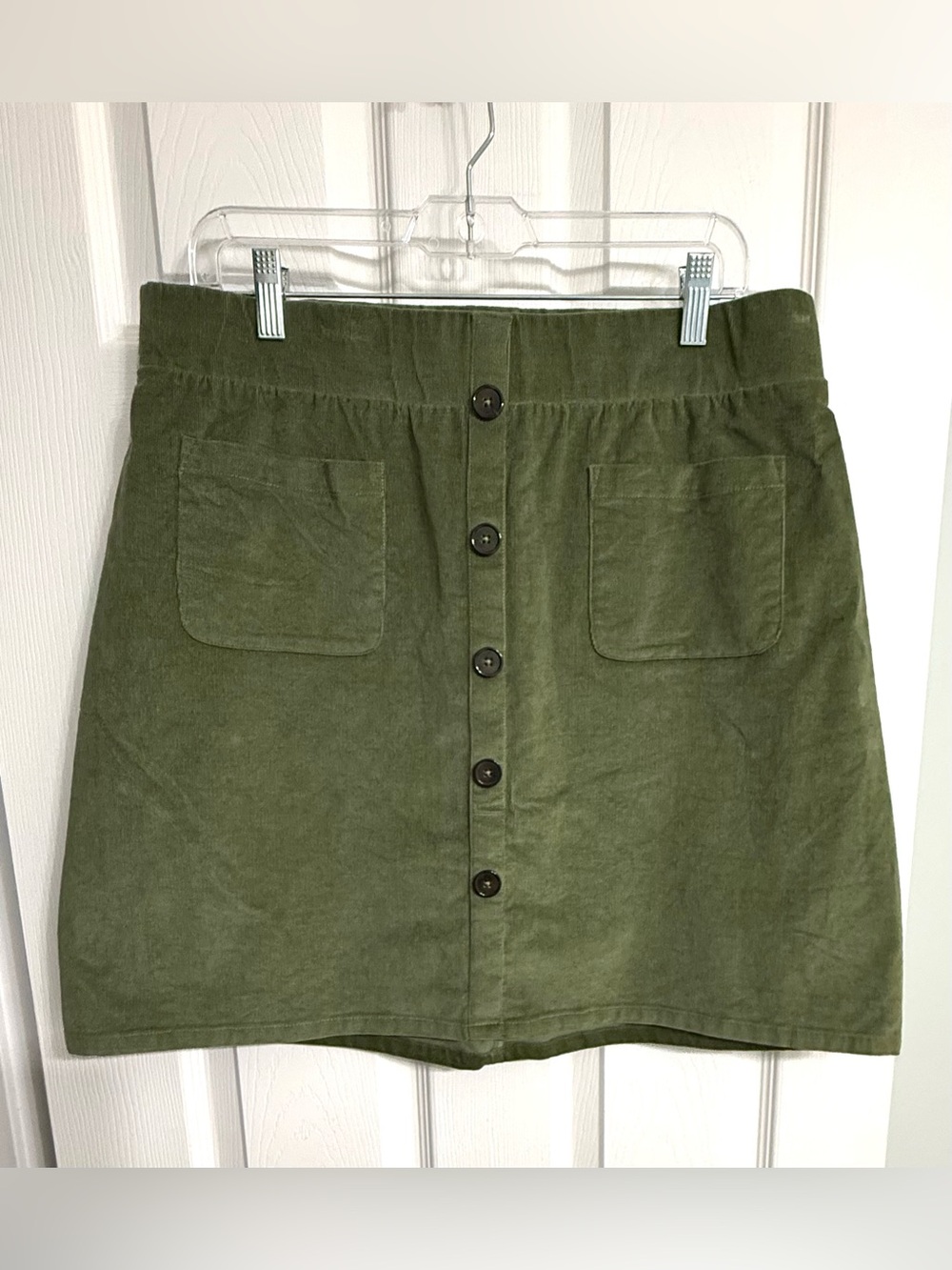 Torrid Midi Skirt Sage Olive Green Cottagecore Academia Retro Mod Western Large